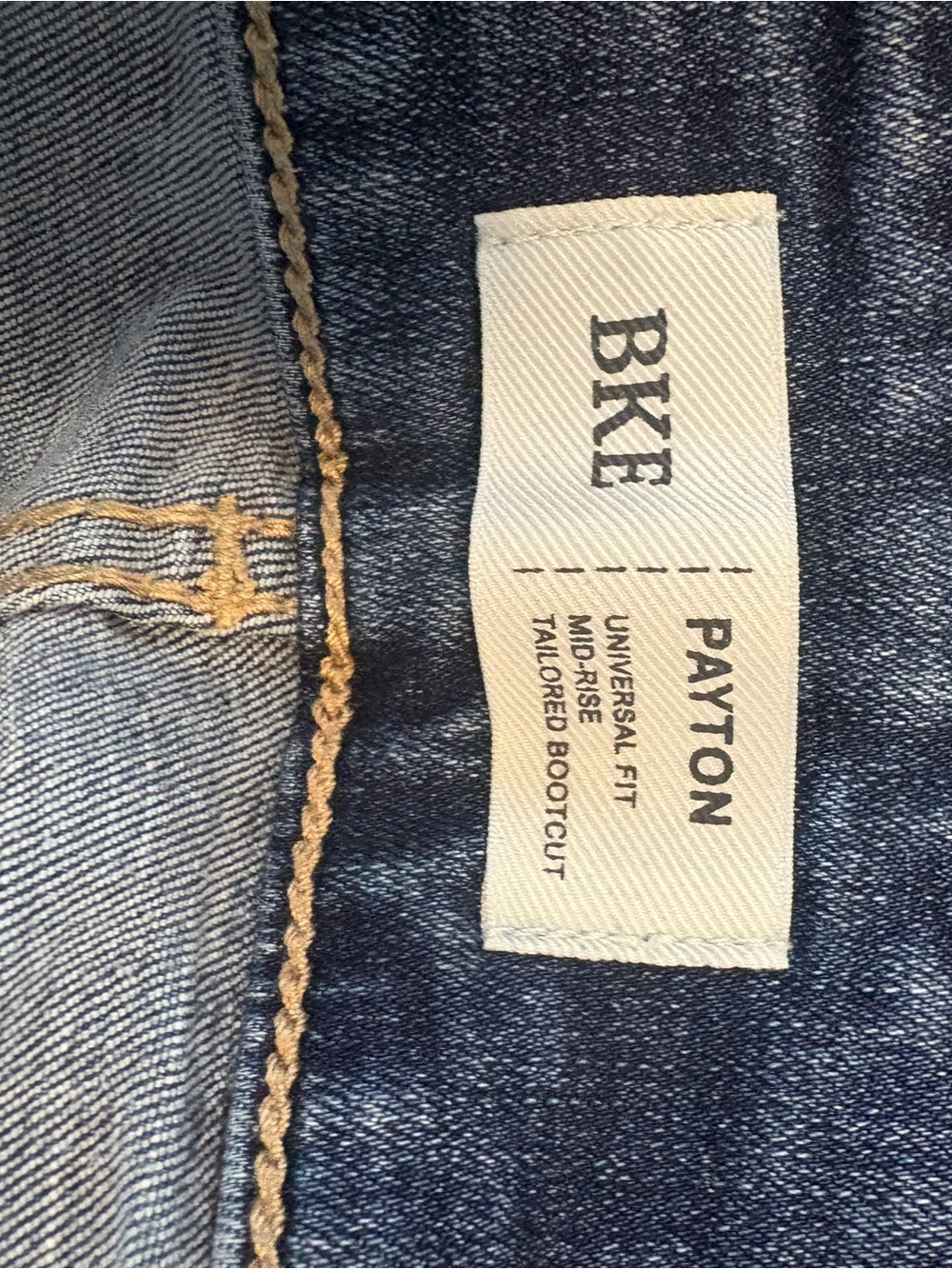 BKE Women's PAYTON Bootcut Jeans in Dark Blue Wash - Picture 3 of 5